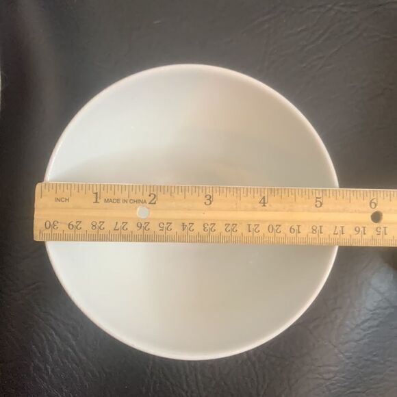 Rosanna Italy White Floral Porcelain Ceramic 18 Ounces Decorator Serving Bowl - Picture 7 of 10